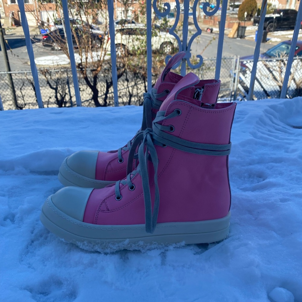 Rick Owens Pink Mainline Ramones SS20 [EU37 - Women’s 6.5]